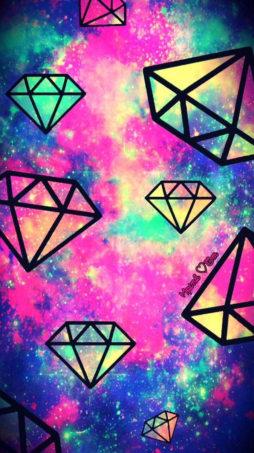 Galaxy Diamond Wallpaper  Download to your mobile from PHONEKY