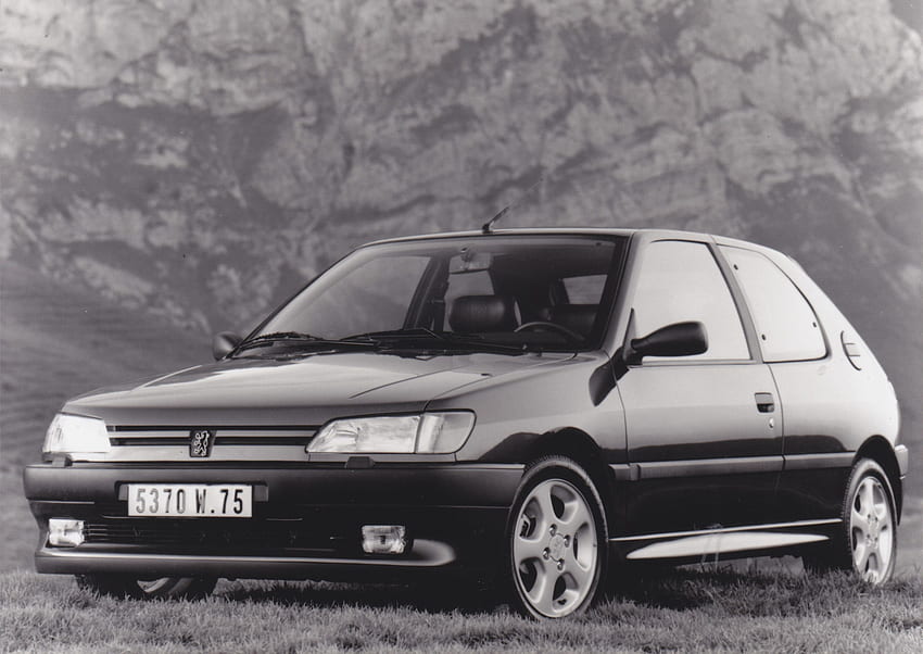 Peugeot 306 XSi, фабрична преса, 1994 г HD тапет