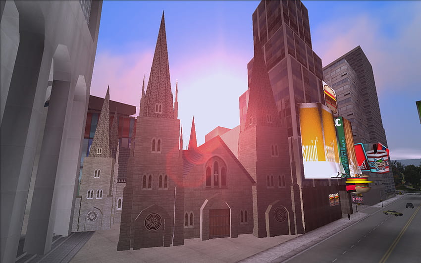 Liberty City Cathedral, GTA Liberty City Stories HD wallpaper