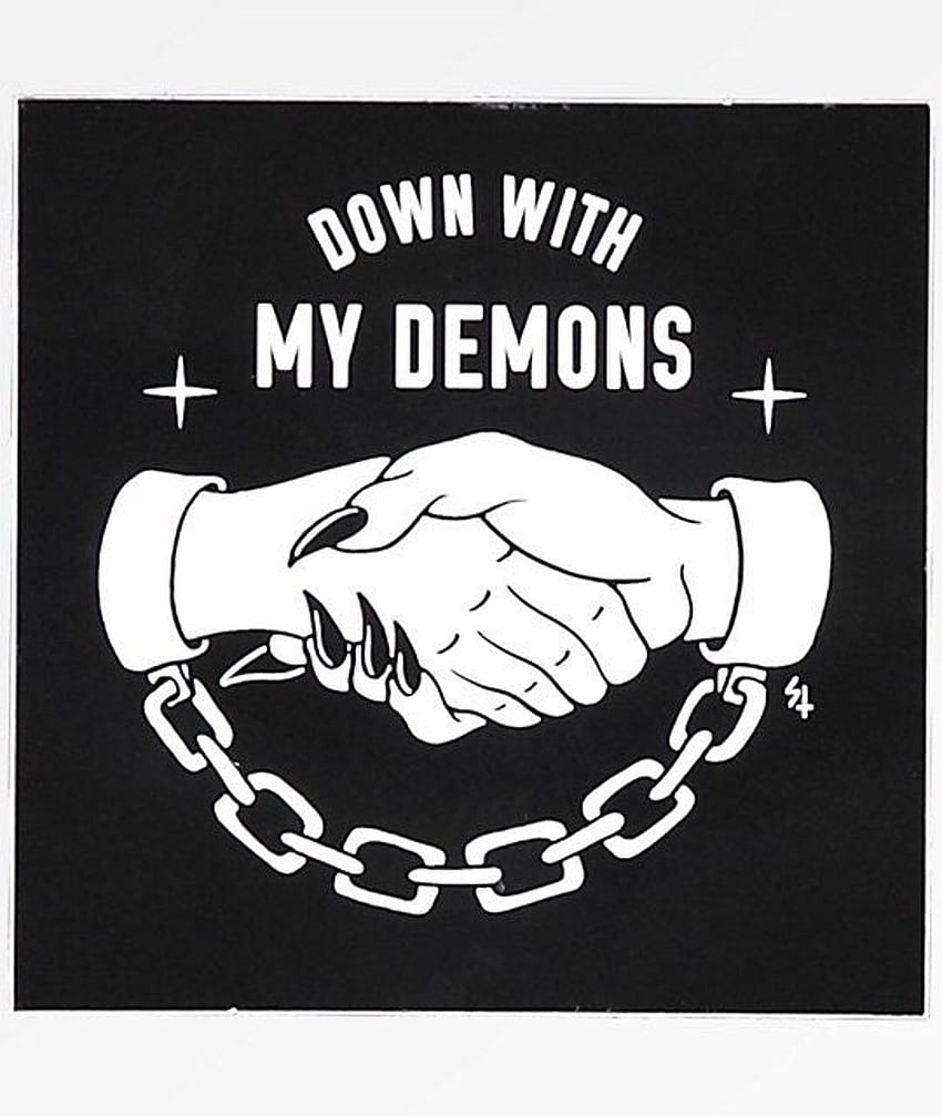 Down With My Demons Tapestry Banner. On Mercari. Best Sleeve Tattoos, Demon, Hand Tattoos HD phone wallpaper