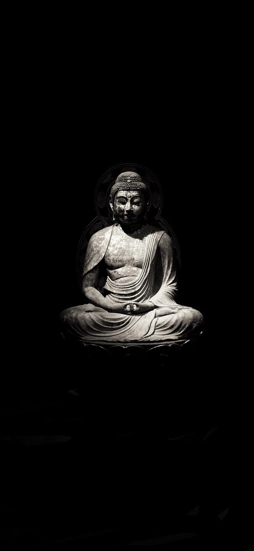A I made from a I took at the Met Museum. Buddha iphone, Met museum, Buddha art, Dark Buddha HD phone wallpaper