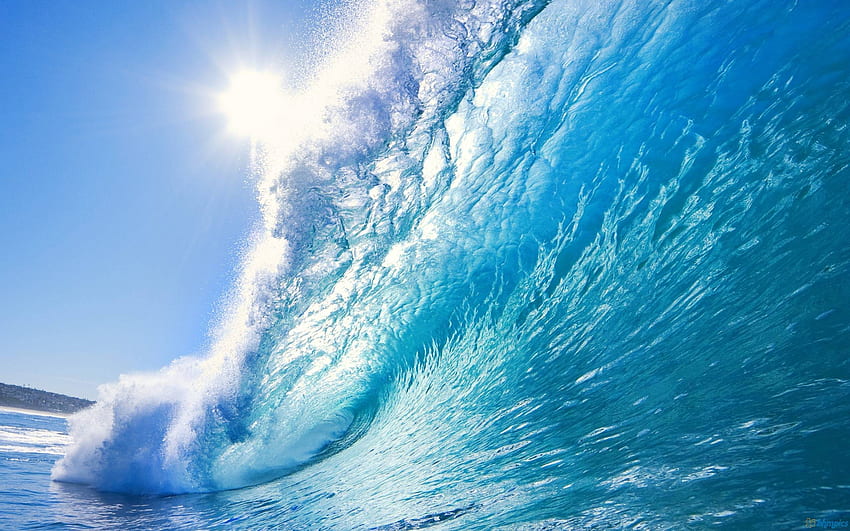 Awesome Wave to Decorate Background Like an Apple, Big-Wave Surfing HD wallpaper