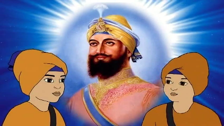 Chote - Chaar Sahibzaade And Guru Gobind Singh - & Background HD wallpaper  | Pxfuel