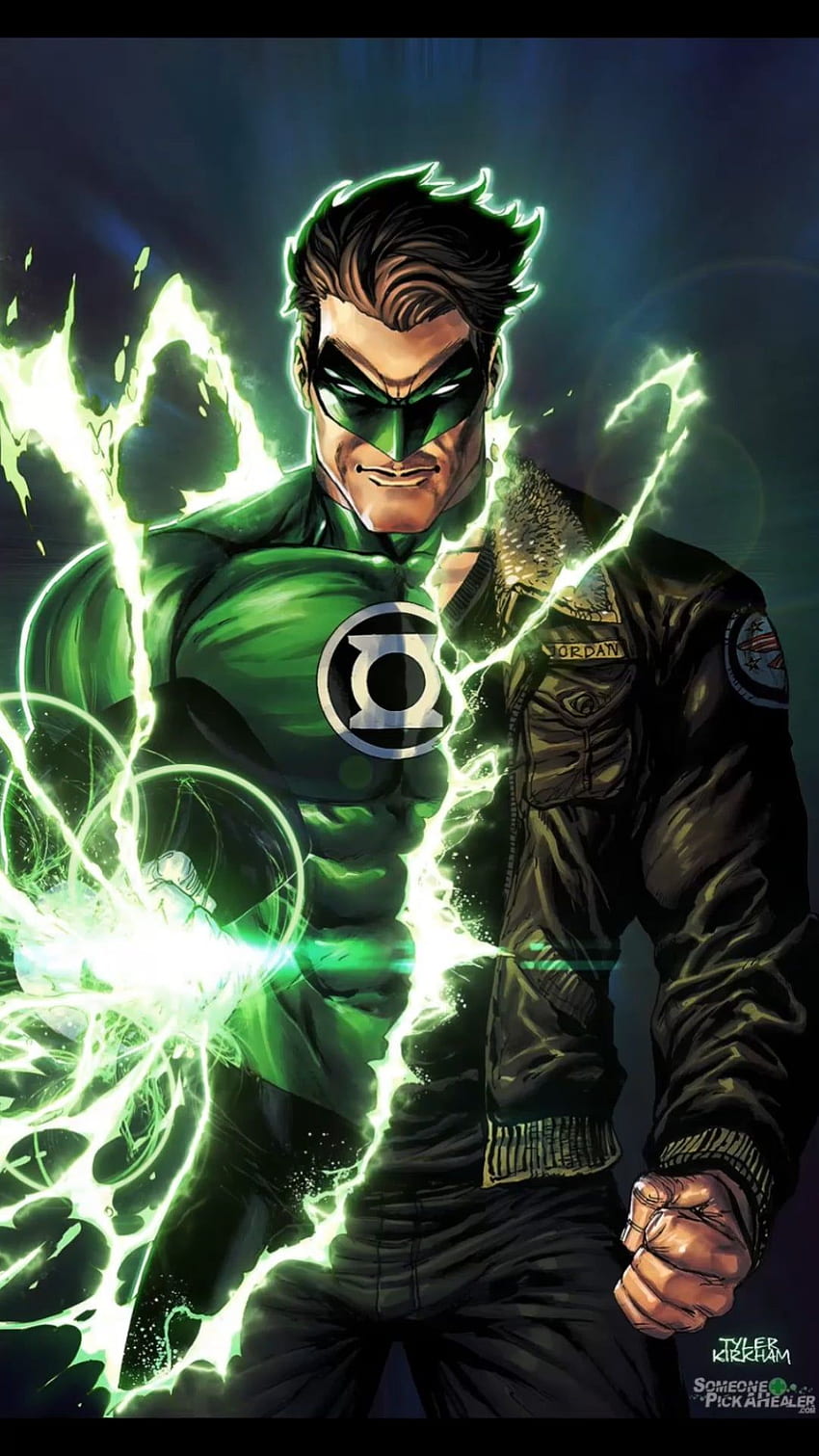 Lanterna Verde Hal Jordan Animated (): DCcomics, Hal Jordan iPhone Papel de parede de celular HD