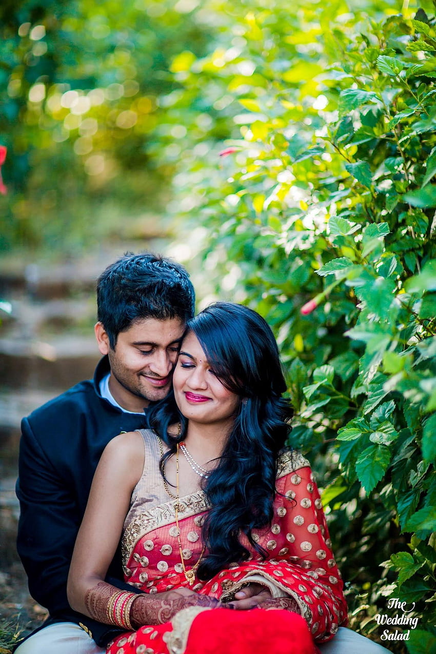 Indyjska para ślubna 33 kolekcje - Marathi Love Tapeta na telefon HD