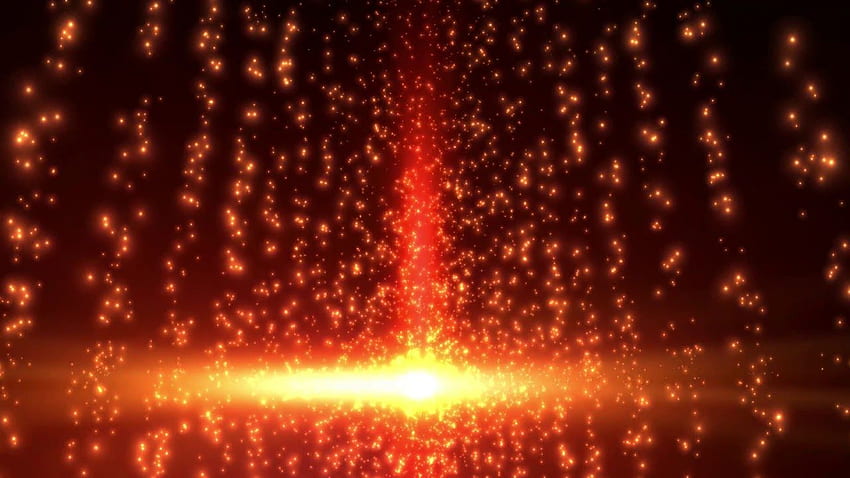 MOVING BACKGROUND - Red Orange Worship Particle Trails HD wallpaper