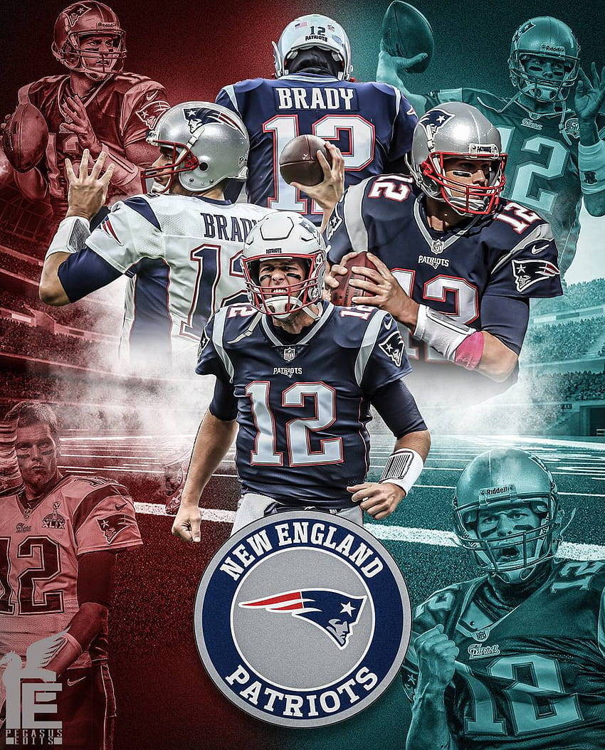 Download Tom Brady Dark Blue Patriots Jersey Wallpaper  Wallpaperscom