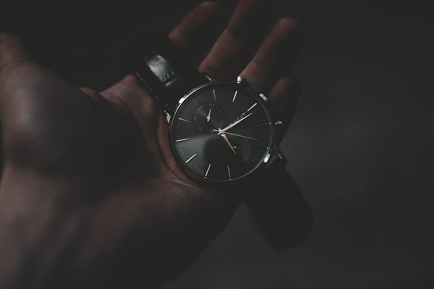 Dunkel, Hand, Technologien, Technologie, Armbanduhr, Armbanduhr, Ziffernblatt, Ziffernblatt HD-Hintergrundbild