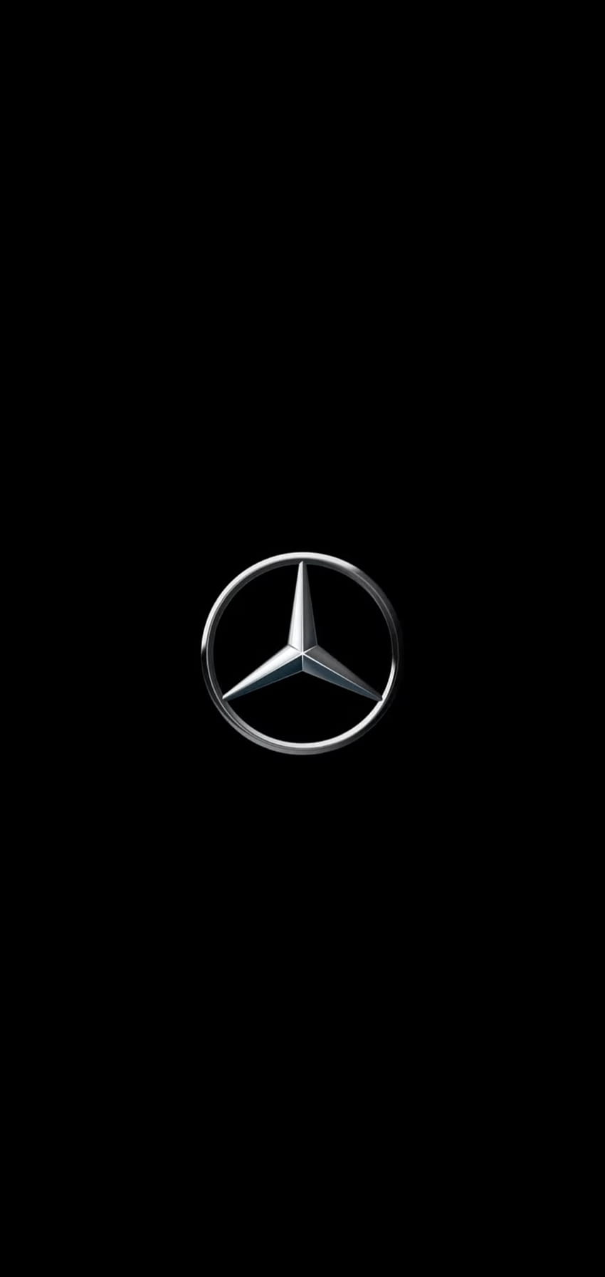 Mercedes Benz, coche, logotipo fondo de pantalla del teléfono