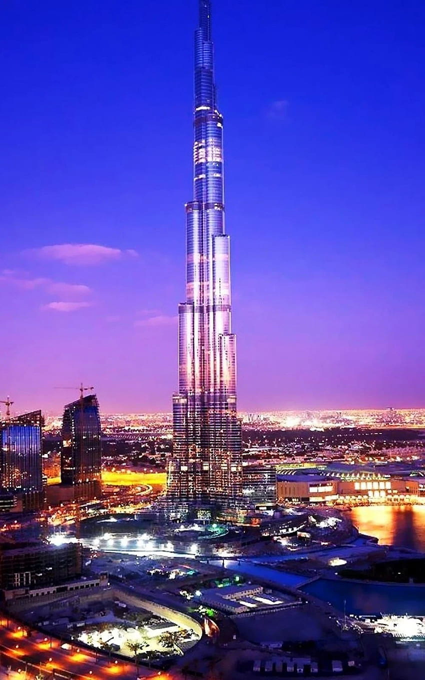 Burj Khalifa Dubai Skyline iPhone 6 Plus HD phone wallpaper | Pxfuel