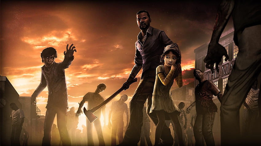 Telltale Walking Dead Windows 10 oyunlarının tümü geri döndü, The Walking Dead Oyunu HD duvar kağıdı