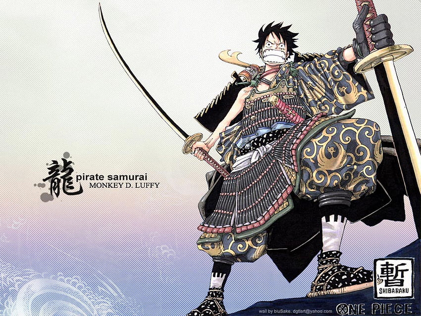 Monkey D. Luffy, luffy, korsan, kılıç, anime, samuray, tek parça HD duvar kağıdı