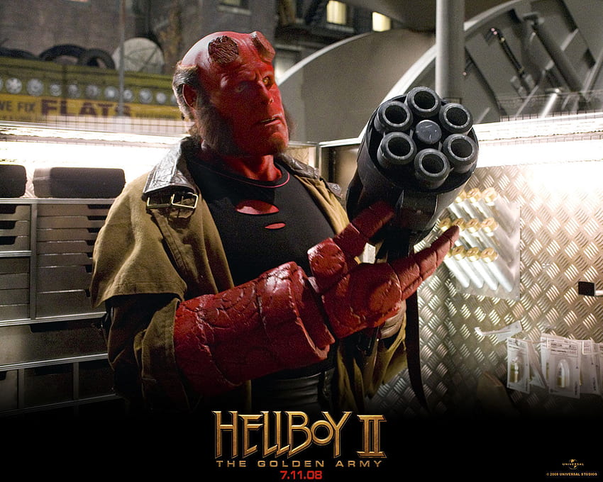 Hellboy II: The Golden Army - Guillermo del Toro, Hellboy 2 HD wallpaper