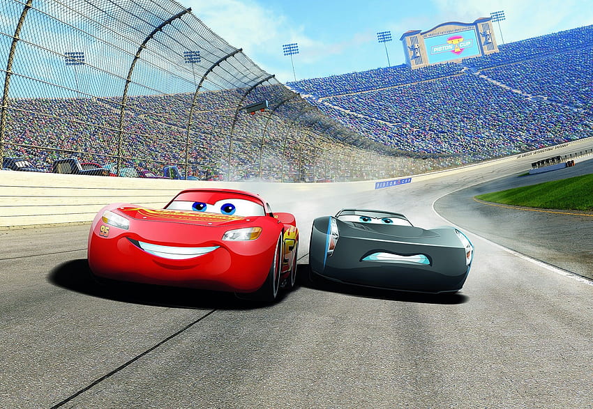 Rolls & Sheets Disney Cars Racetrack Kids 031 .br HD wallpaper