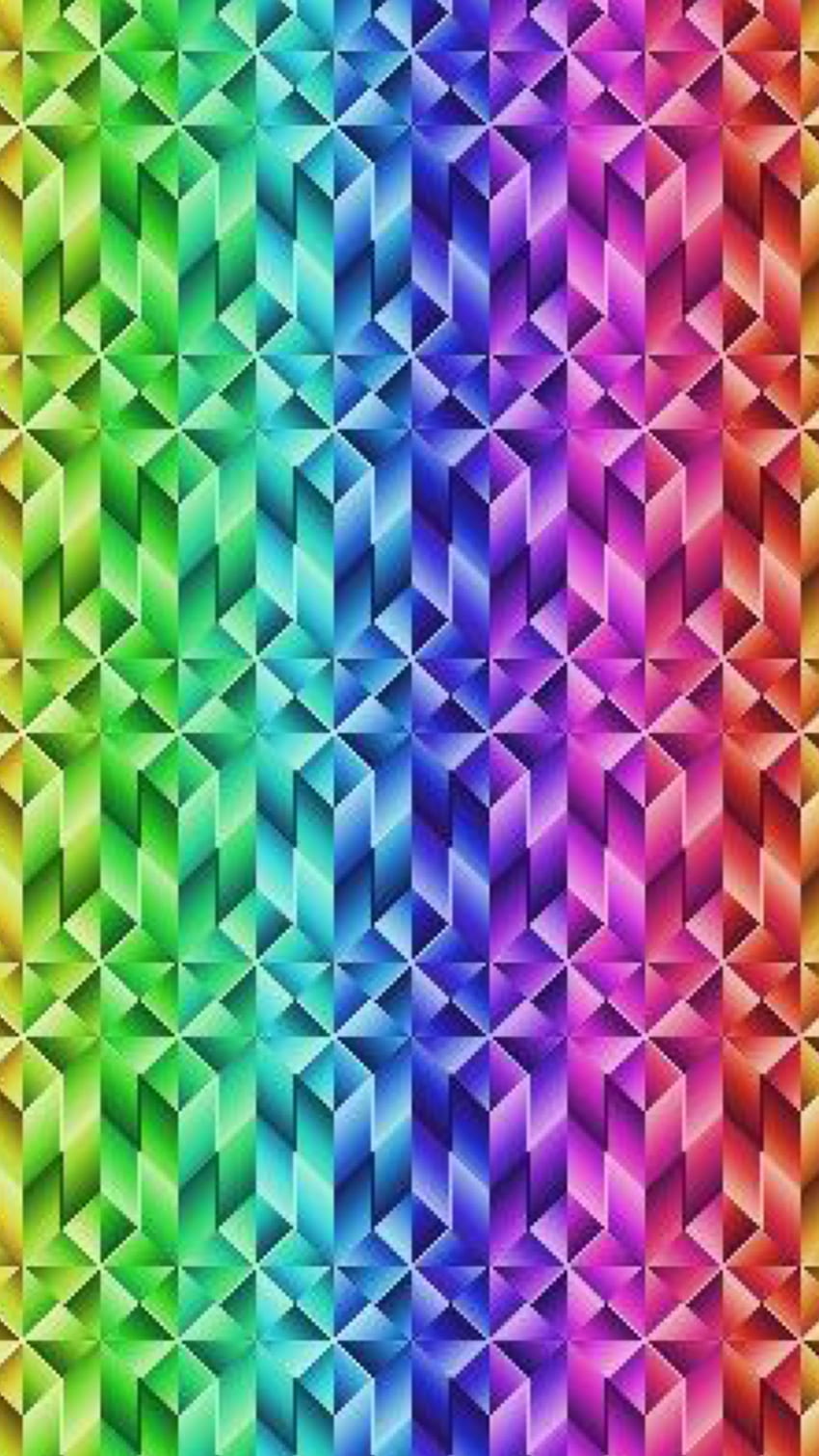 Karen Bell On Fractal Art IV. Rainbow , Colorful , Pattern, Rainbow Diamond HD phone wallpaper