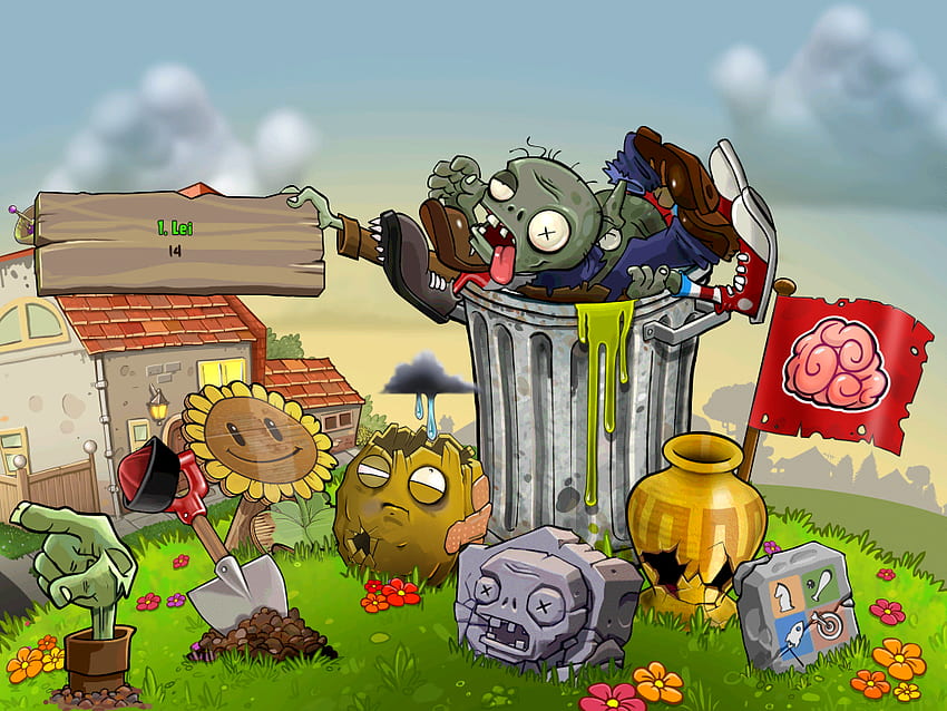 plants vs. zombies. Plants vs zombies, Zombie, Zombie, Plants Versus Zombies HD wallpaper