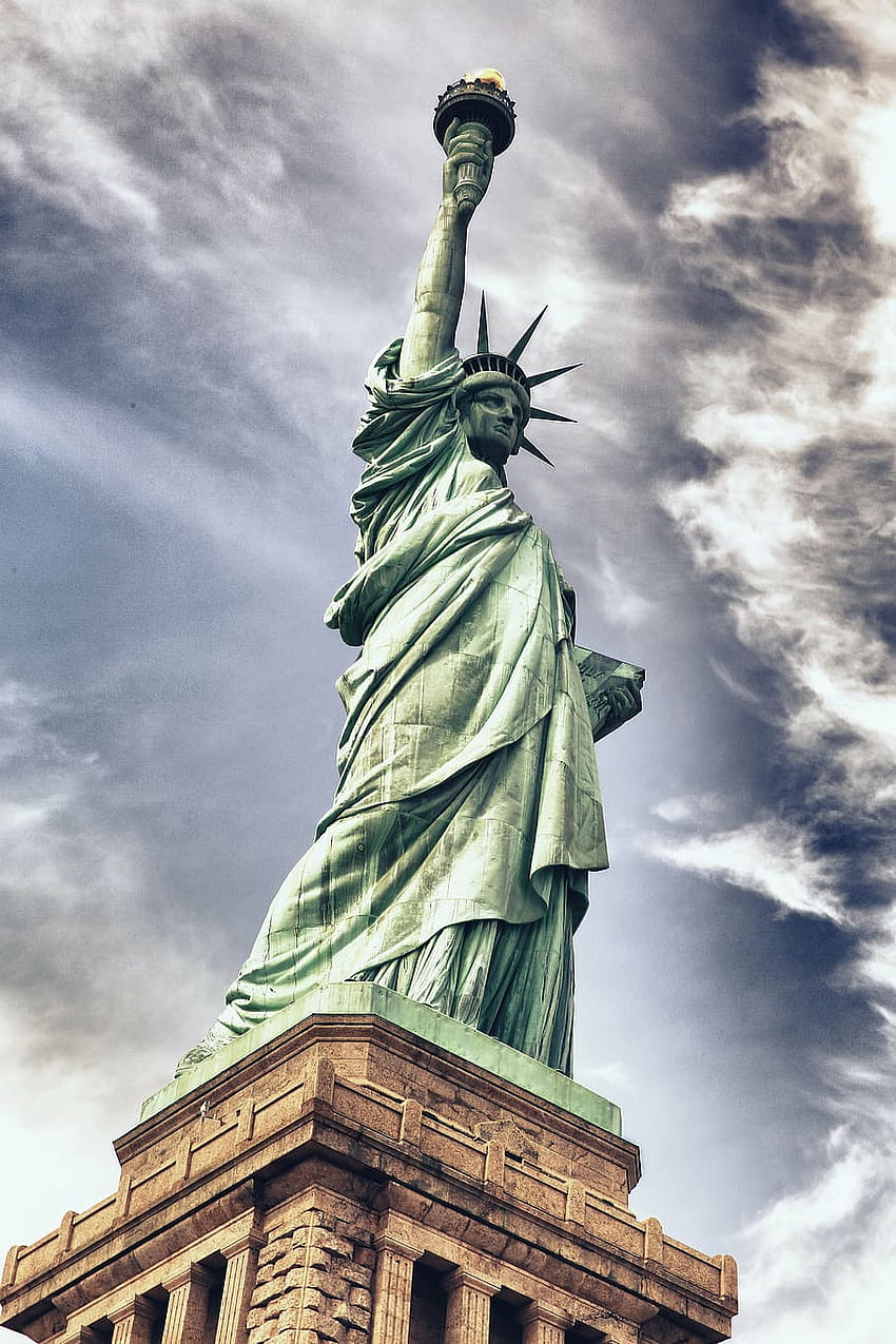 px. . : Statue of Liberty, New York, graphy, architecture, dom, independence, Statute HD phone wallpaper