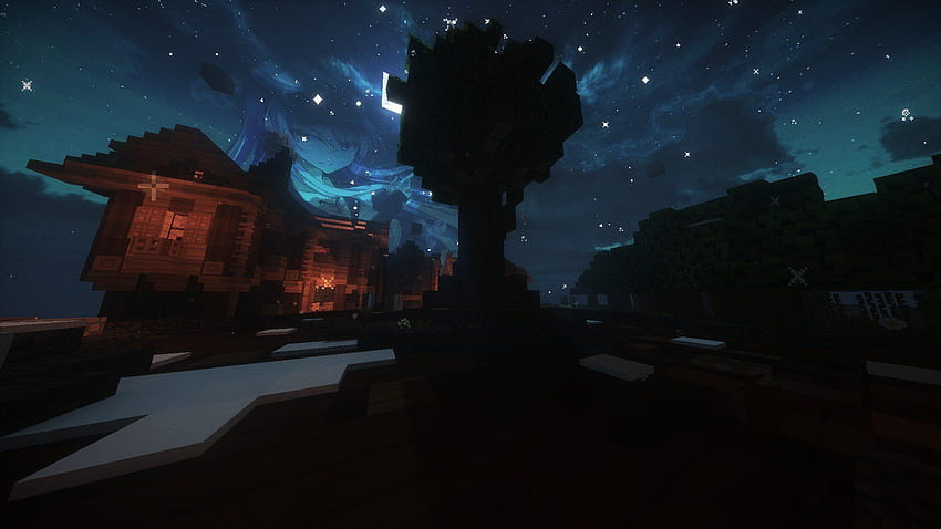 Sombras de Minecraft Louvre, Minecraft Tierra fondo de pantalla