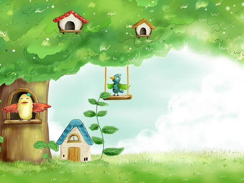 Summer birds birdhouses in Cartoon Anime [] for your , Mobile & Tablet. Explore Summer Birds . Bird for Walls, Animal for HD wallpaper