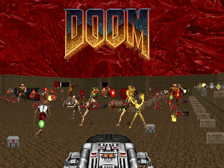 Doom 1, Doom 1993 HD тапет