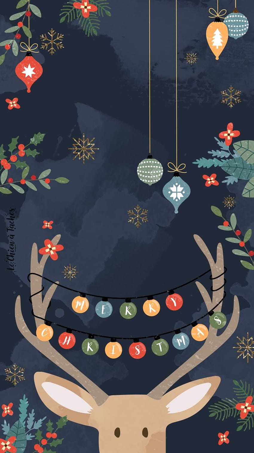 Bằng những phông nền Giáng sinh đậm chất lễ hội với đầy đủ các mẫu cho iPhone, hãy tạo cho chiếc điện thoại của bạn một phong cách lễ hội vô cùng đặc biệt đầy tươi vui cho mùa Noel này. Hãy để những chuỗi đèn lung linh và những chú tuần lộc đem đến nhiều niềm vui cho bạn.