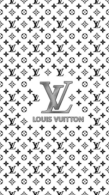 Louis Louis Vuitton Design Black And White Vuitton Background, LV