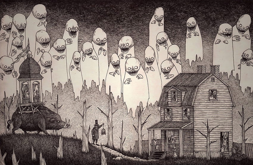 Scary drawings HD wallpapers | Pxfuel