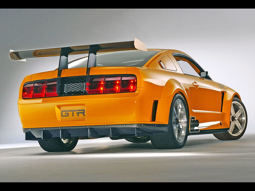 Ford Mustang GT R Concept Arka Açı, Ford Mustang GTR HD duvar kağıdı