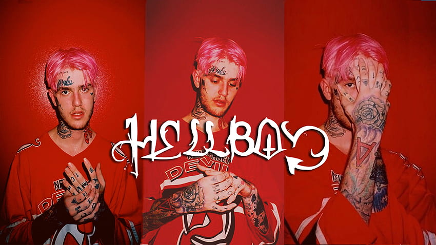 Made A HELLBOY For . Enjoy And Long Live Peep! : R LilPeep, Lil Peep Hellboy HD wallpaper