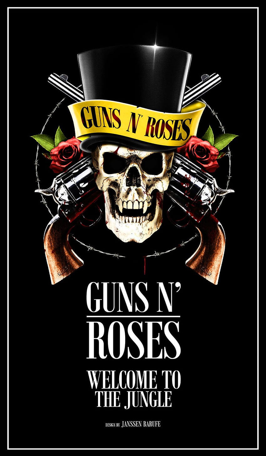 Guns N' Roses iPhone, Guns N' Roses Tapeta na telefon HD