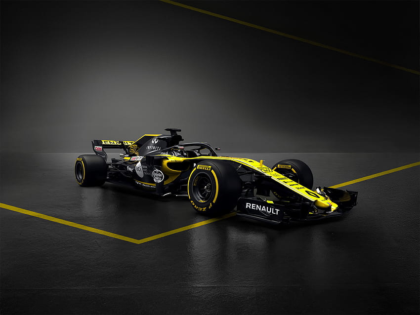 Renault R.S.18 F1, formula one, f1 cars, 2018 HD wallpaper