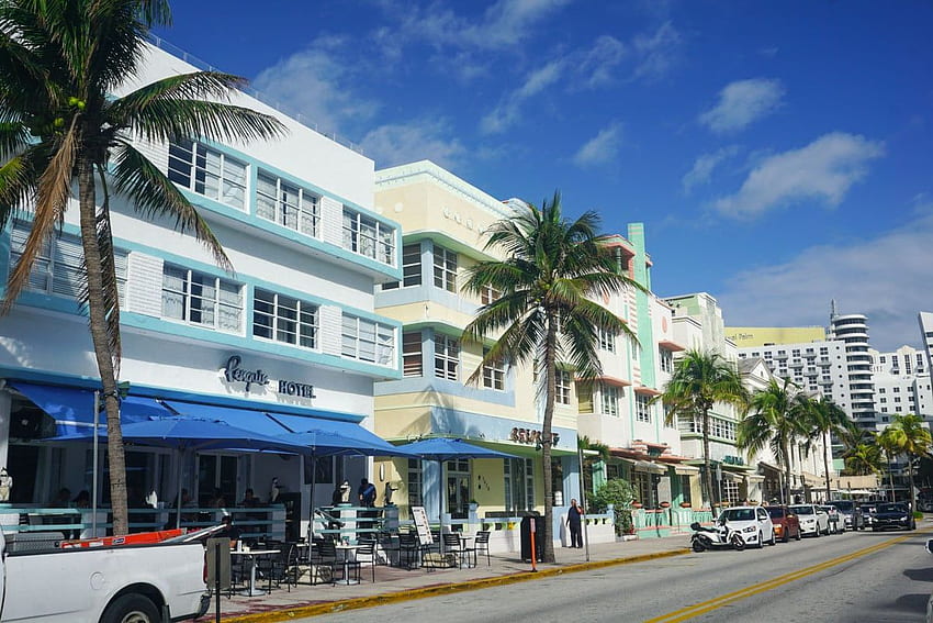 RECENZJA: Hotele Art Deco w South Beach, Miami Tapeta HD