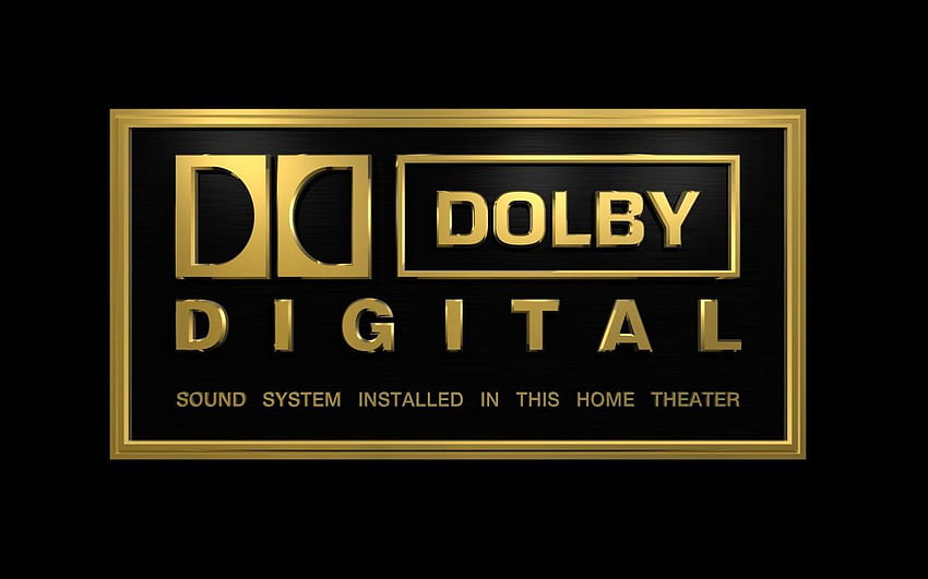 logotipos digitais Dolby papel de parede HD