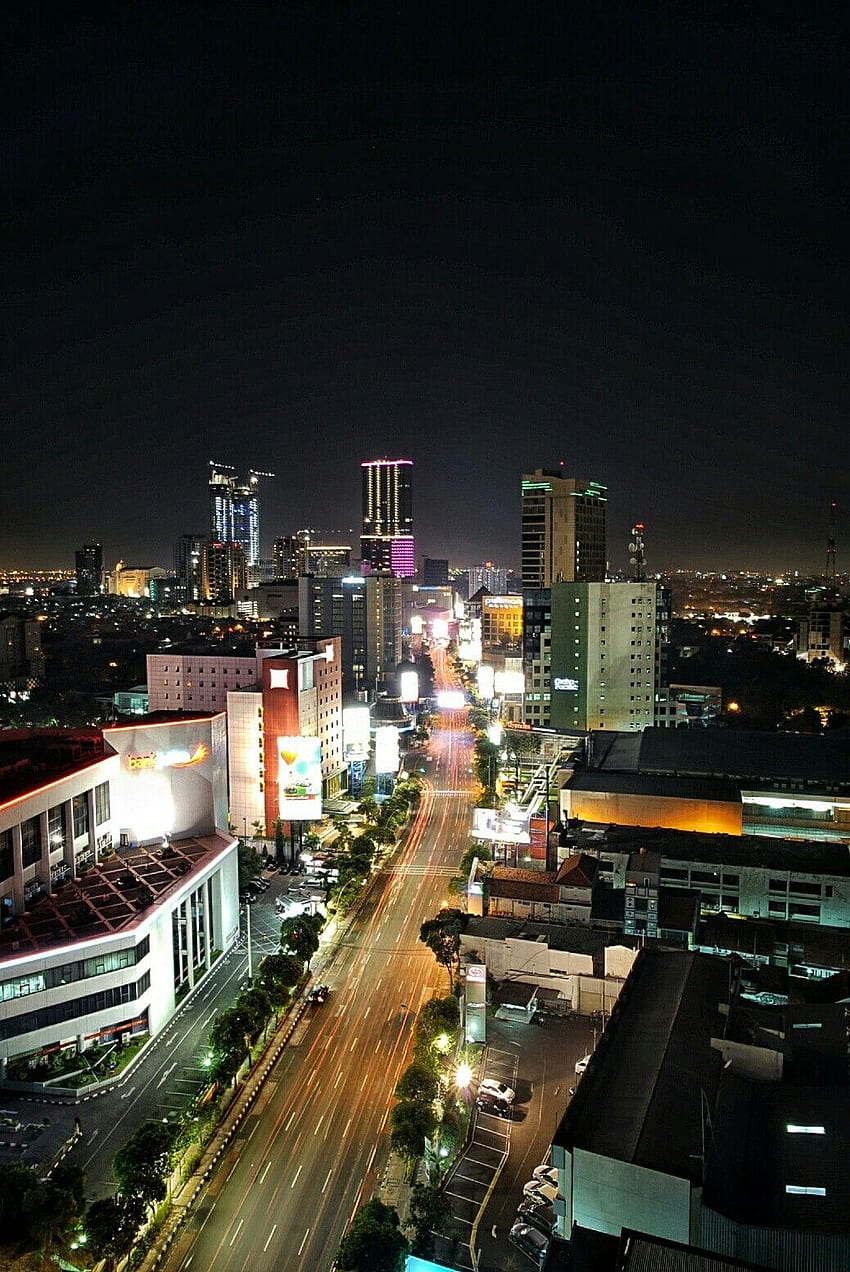 Surabaya lights. Surabaya, Wonders of the world, City HD phone wallpaper