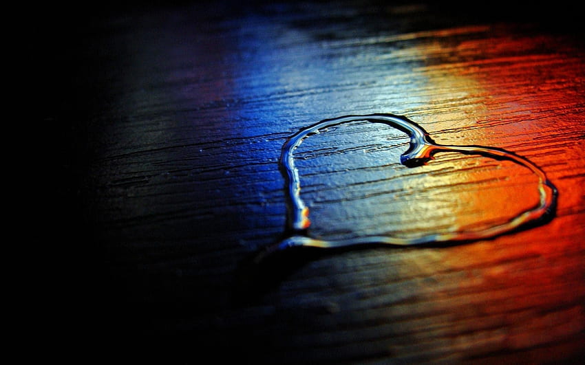Heart, Rainbow, Wood Floor, Water, Love - Facebook Cover Love Quotes, Rainbow Love Hearts HD wallpaper