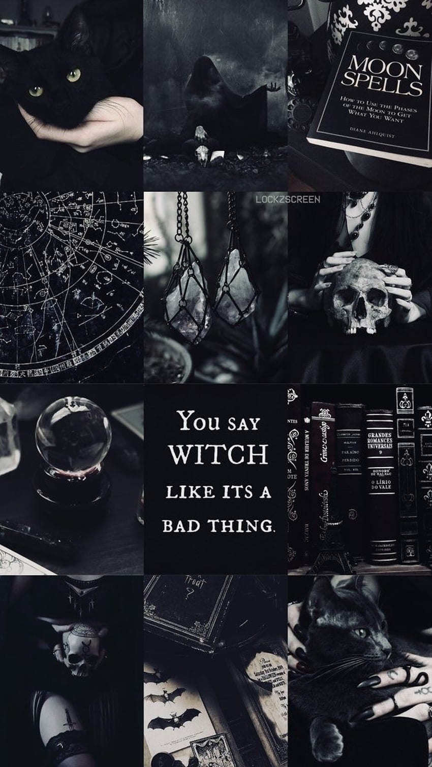 Halloween-Ästhetik: im Jahr 2021. Witchy, Witch, Goth, Witchcraft Aesthetic HD-Handy-Hintergrundbild