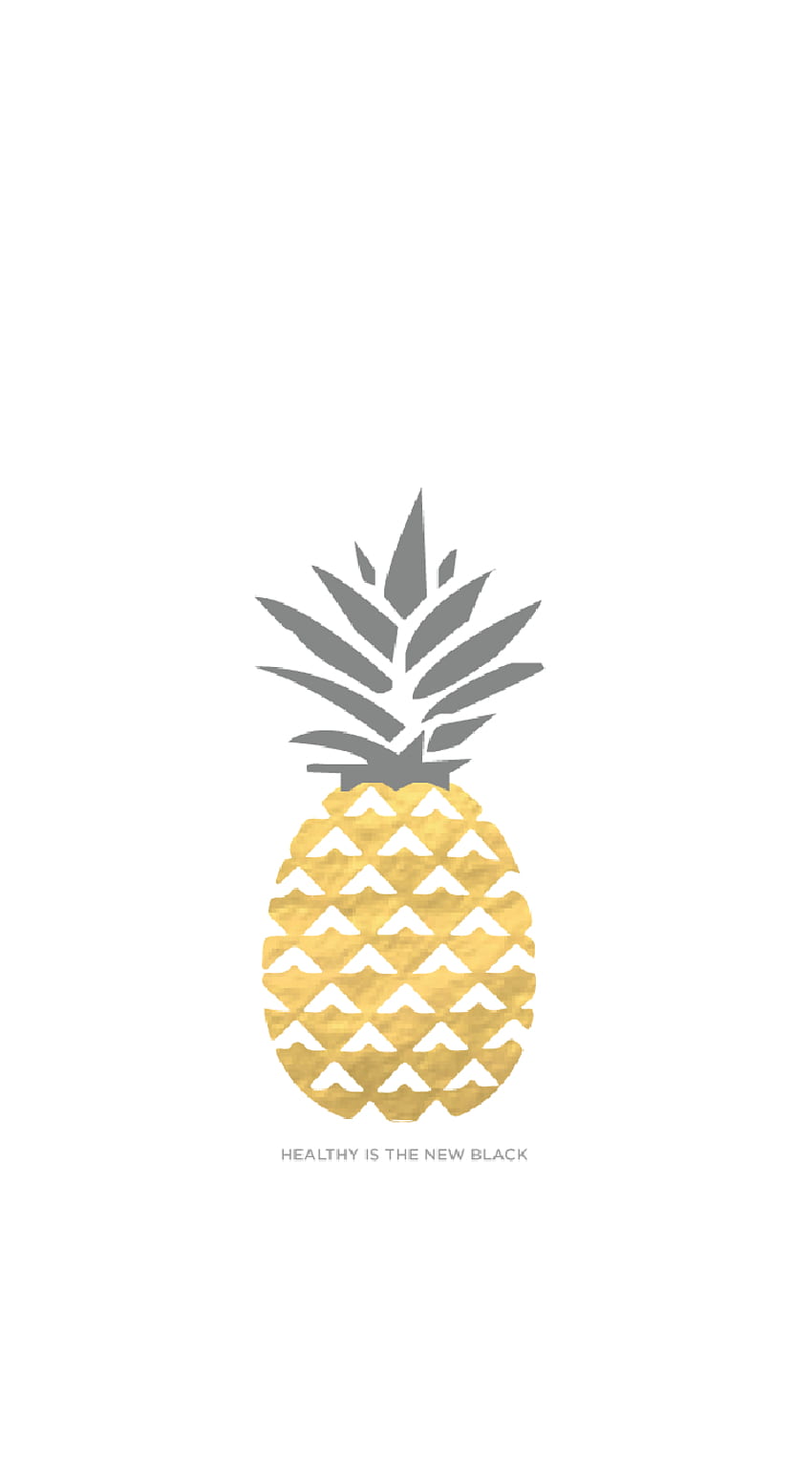 Gold Pineapples iphone, Healthy Lifestyle HD phone wallpaper