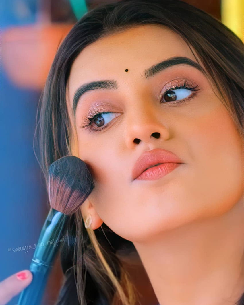 Akshara Singh, makijaż, usta Tapeta na telefon HD
