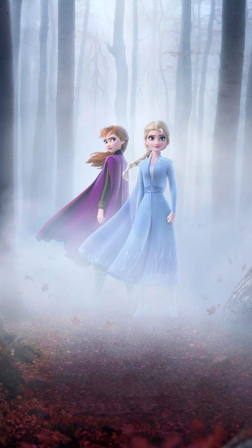 de bloqueo Elsa Frozen 2, Elsa rosa Frozen fondo de pantalla del teléfono