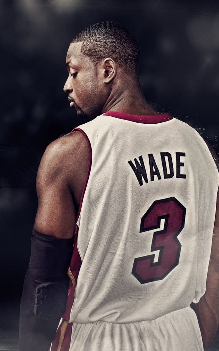 dwyane wade, basketball player HD phone wallpaper