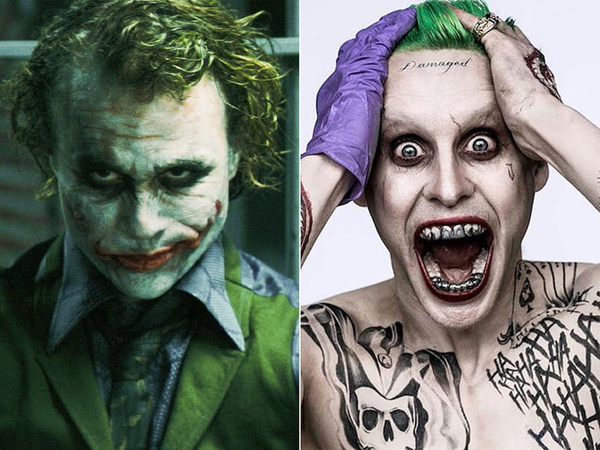 Jared Leto As Joker Suicide Squad Trailer Sparks Comparisons With Heath Ledger The 6934