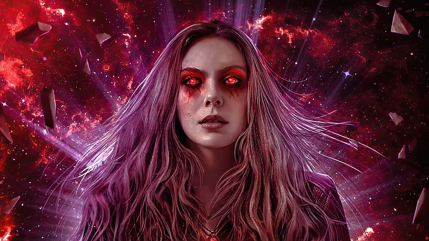 Download Wanda Maximoff Sketch Wallpaper | Wallpapers.com