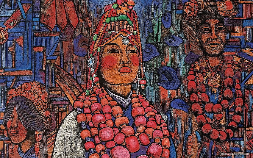 - Art - Tibetan Thangka Painting 2 HD wallpaper