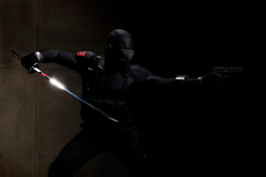 Larry Hama sends AICN - SNAKE-EYES from G.I.JOE!!! Now with a shot from USA TODAY!!! HD wallpaper