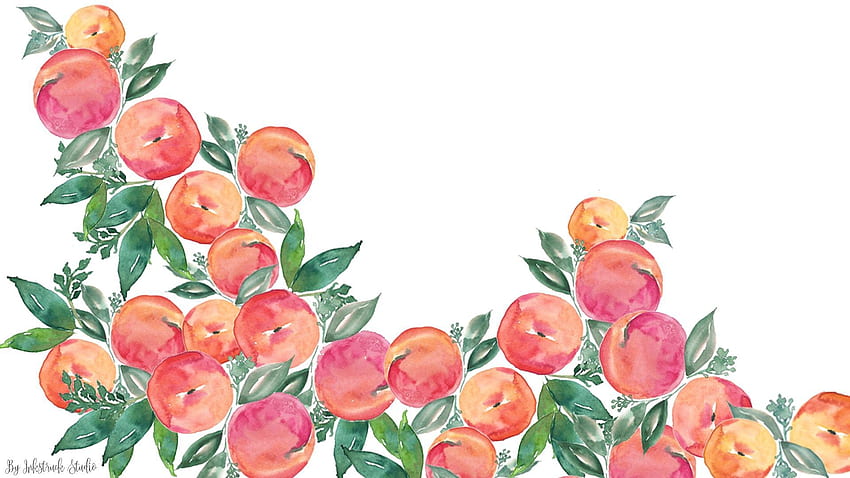 Fruit Watercolor HD wallpaper