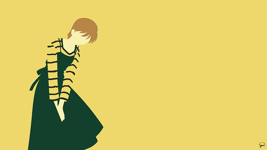 Fujimura Taiga Fate Stay Night Minimalist, Minimalist Green HD ...