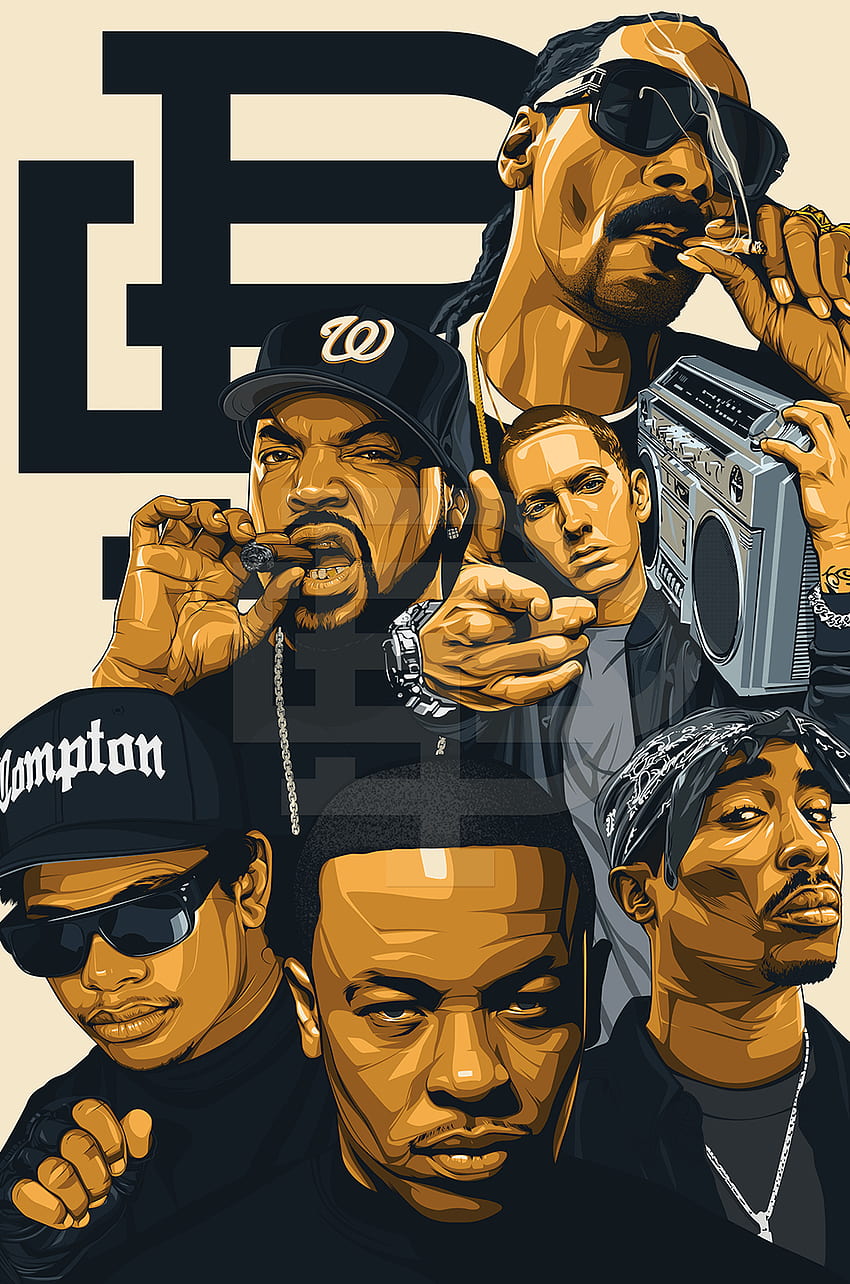 ЛЕГЕНДИ през 2020 г. Хип-хоп плакат, хип-хоп произведения на изкуството, хип-хоп изкуство HD тапет за телефон