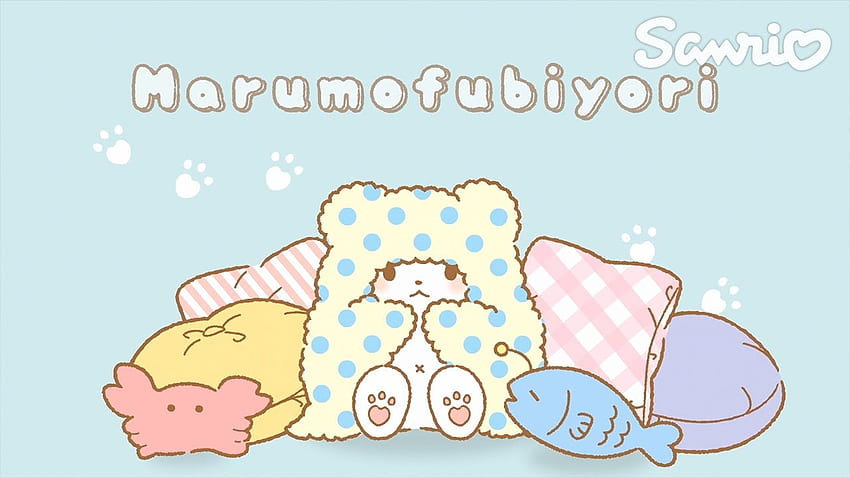 Karakter Baru】Marumofubiyori Vol.1. Sanrio, Karakter Sanrio, Animasi desain karakter Wallpaper HD