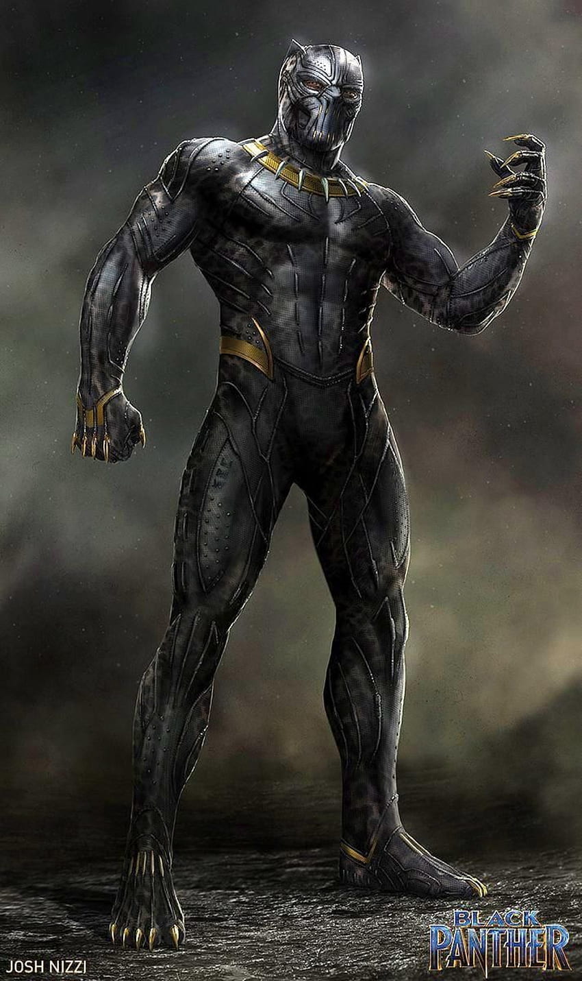 Oficjalna grafika koncepcyjna Killmongera w stroju Złotego Jaguara!. Plakaty z superbohaterami Marvela, Grafika postaci Marvela, Grafika Czarnej pantery Tapeta na telefon HD