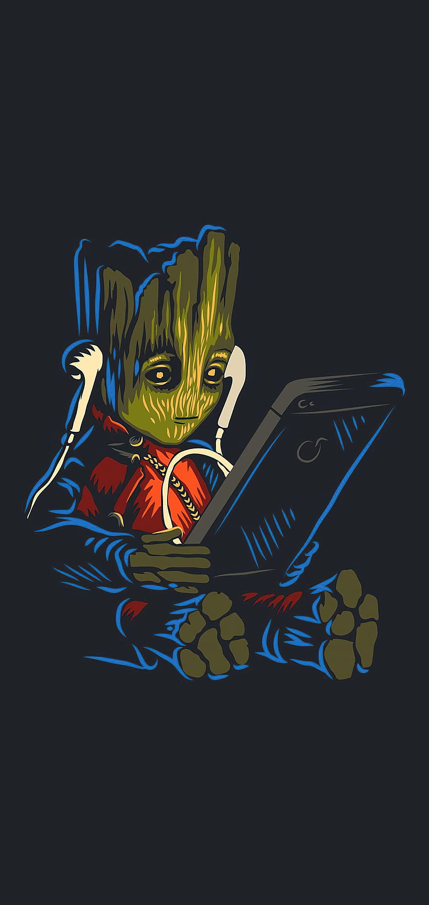 Baby Groot iPhone 11 Pro Max : iPhone wallpaper ponsel HD